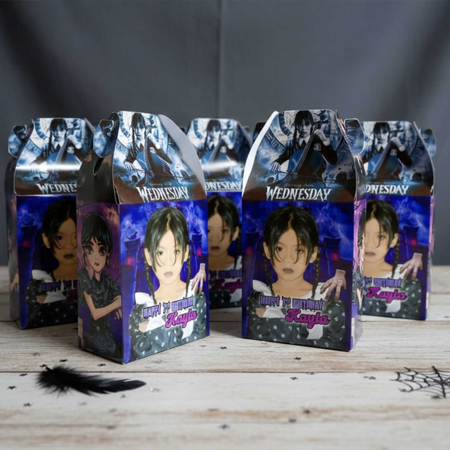 Custom-Made Candy Boxes (10pcs) – Party Favor Set