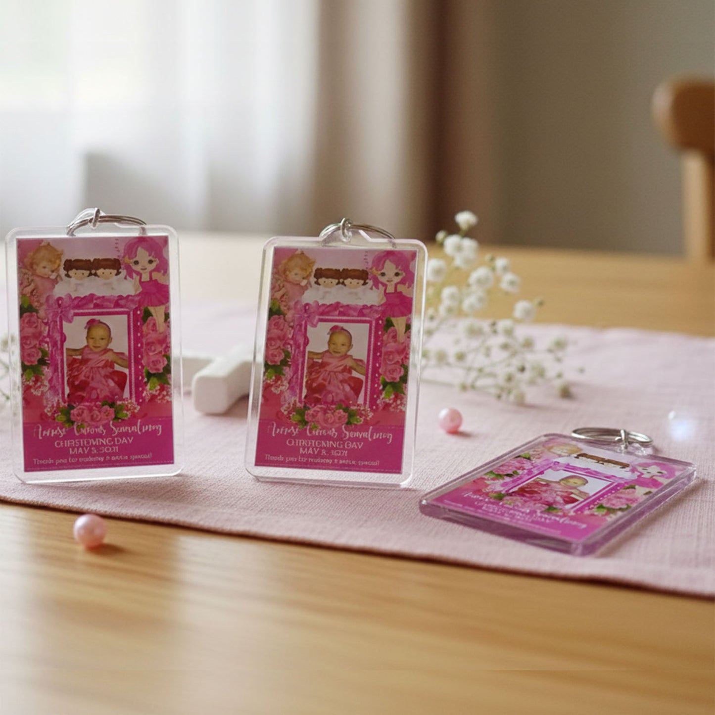 Custom Made Acrylic Keychains (10pcs)