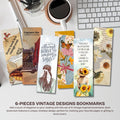 6-Piece Vintage Style Bookmark Set