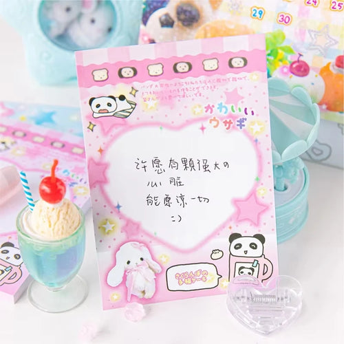 50 Sheets Cute Japanese Vintage Memo Pads