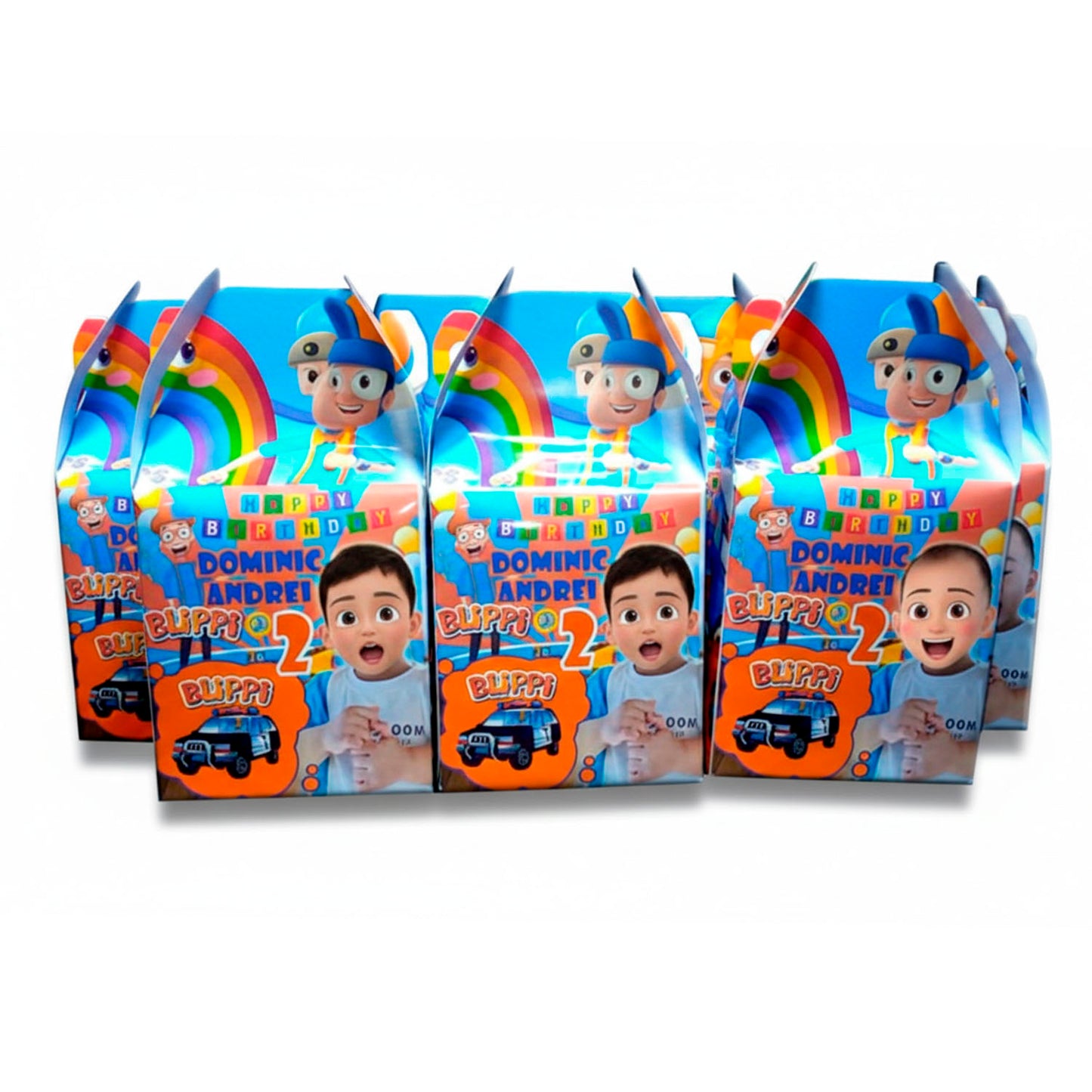 Custom-Made Candy Boxes (10pcs) – Party Favor Set